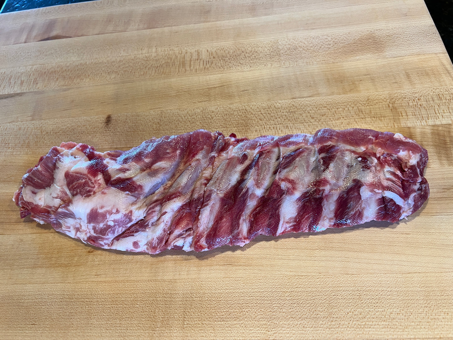 Baby Back Ribs Mangalista Organic Pastured Pork