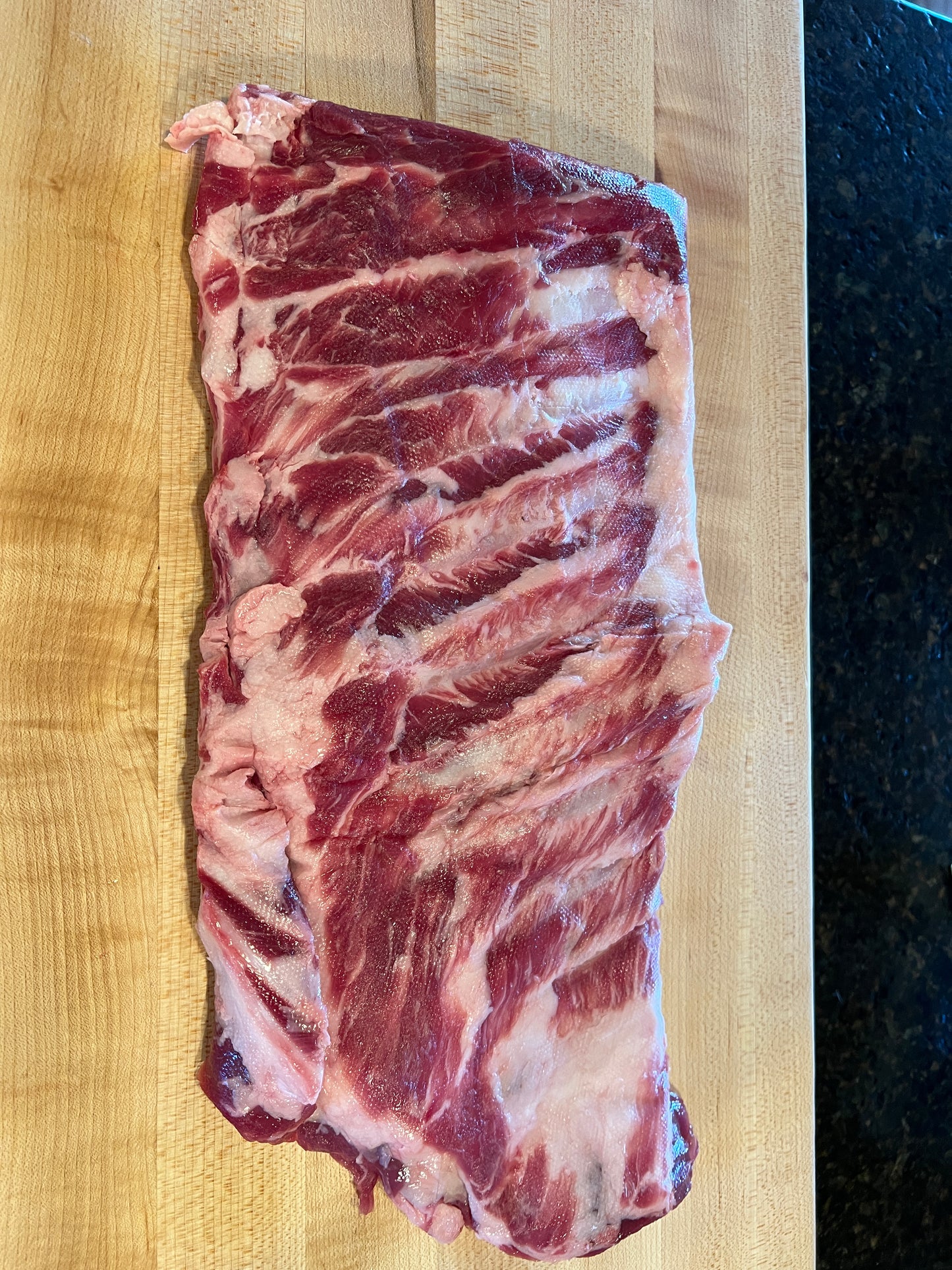 Baby Back Ribs Mangalista Organic Pastured Pork