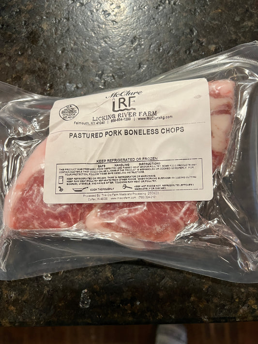 Mangalista Gourmet Pastured Boneless Pork Chops