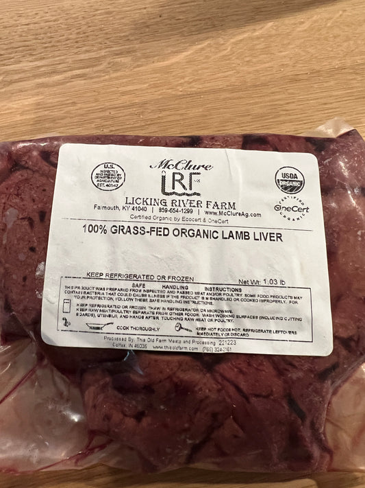 Organic Lamb Liver