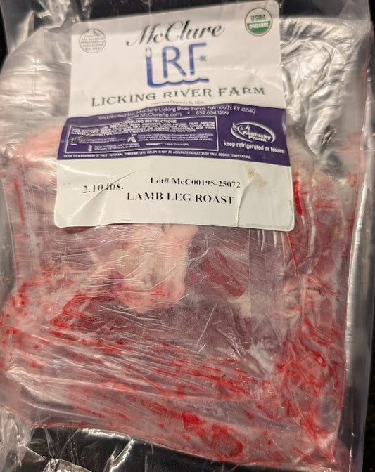 Organic Lamb Bone In Leg Roast