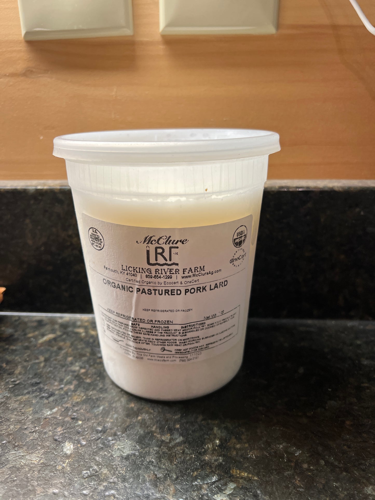 Mangalista Gourmet Pastured Organic Lard