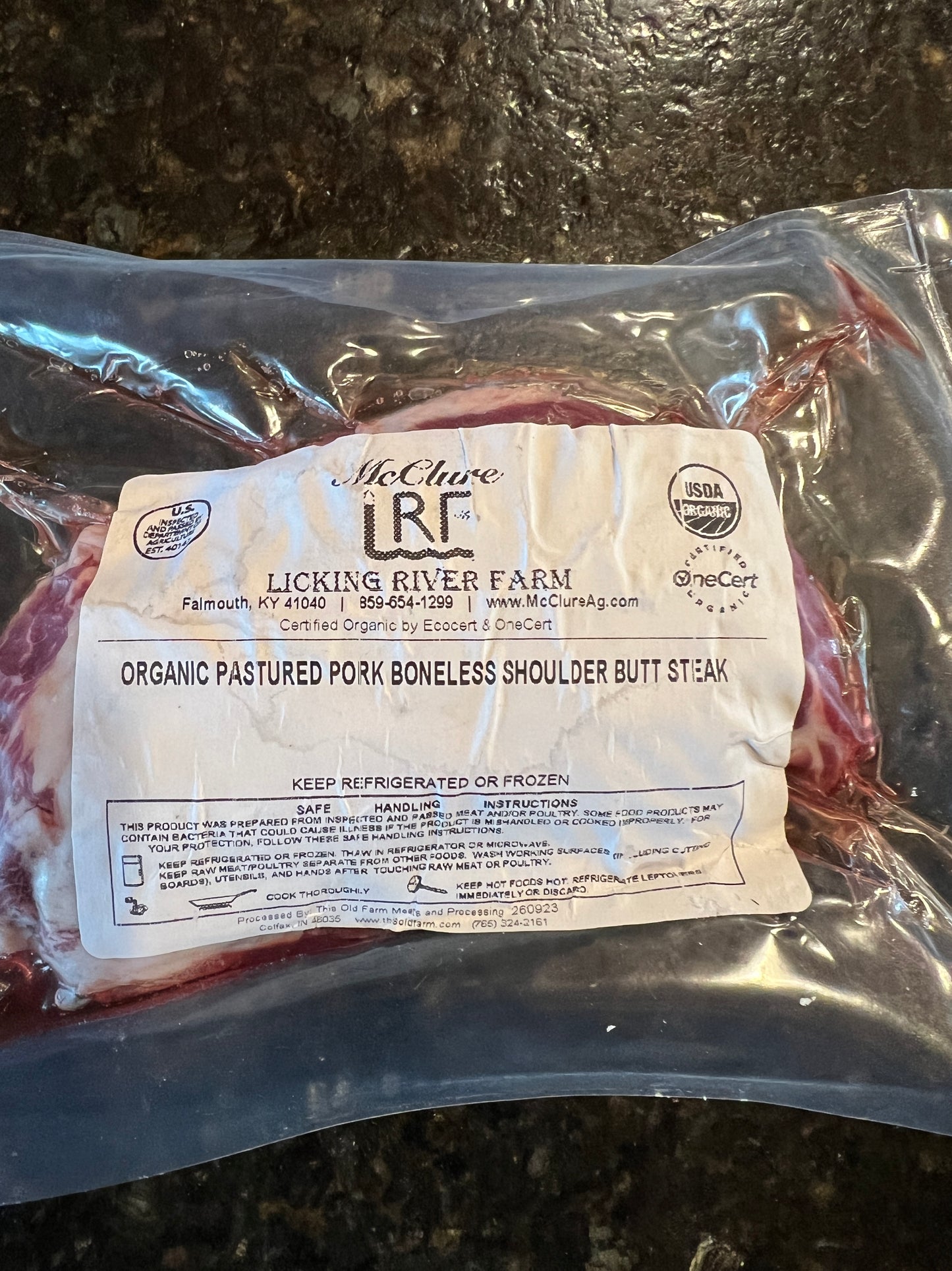 Organic Mangalista Gourmet Pastured Coppa Shoulder Roast