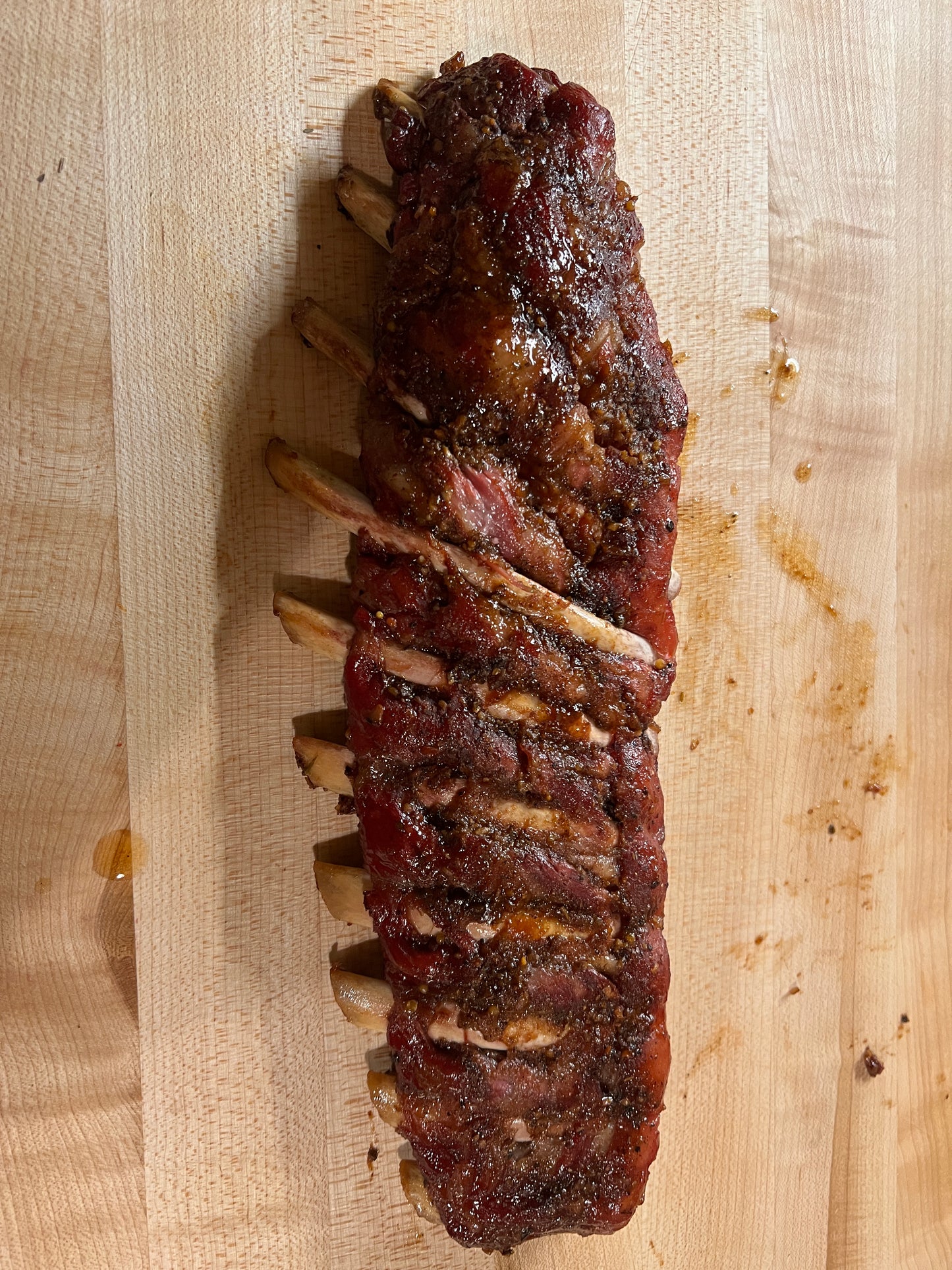Baby Back Ribs Mangalista Organic Pastured Pork