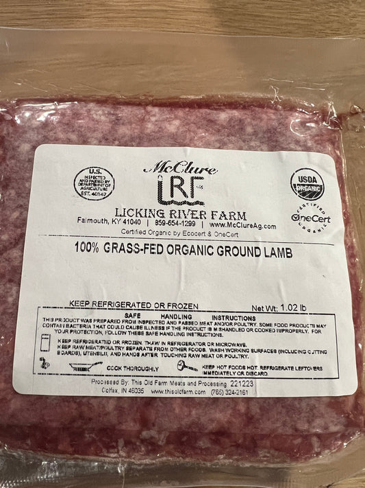 Organic Ground Lamb