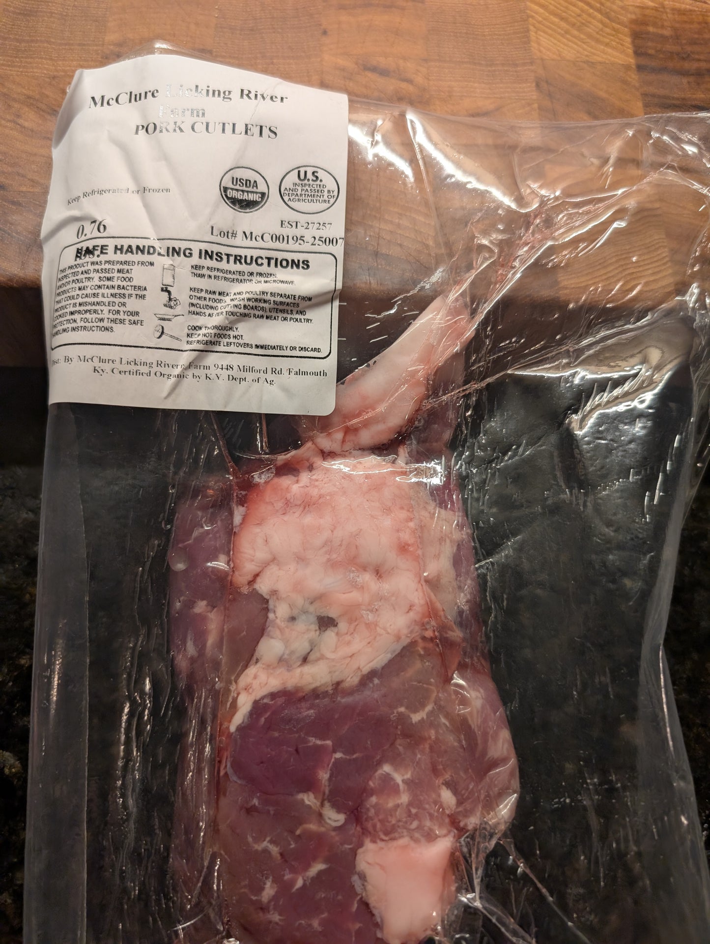 Organic Steak Cutlets Mangalista Gourmet Pastured