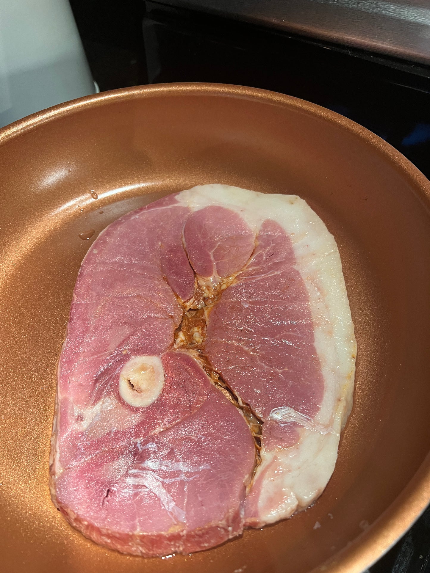Mangalista Gourmet Pastured Hickory Smoked Ham Steaks