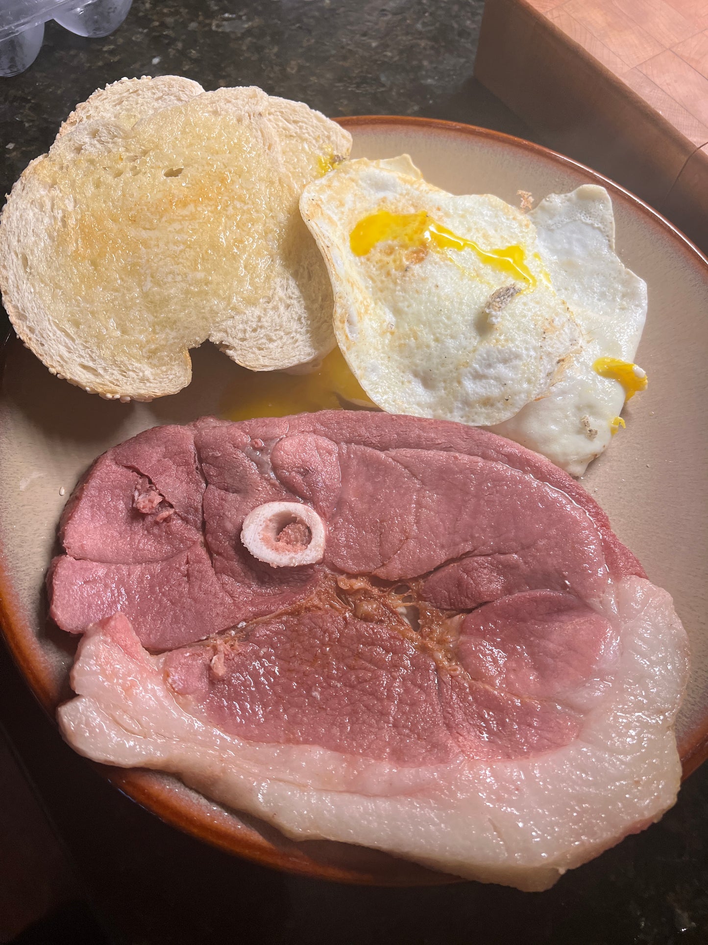 Mangalista Gourmet Pastured Hickory Smoked Ham Steaks