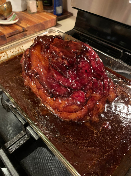 Mangalista Gourmet Pastured Hickory Smoked Ham Roast