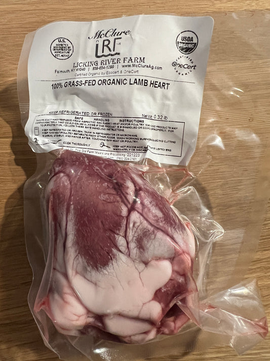 Organic Lamb Heart