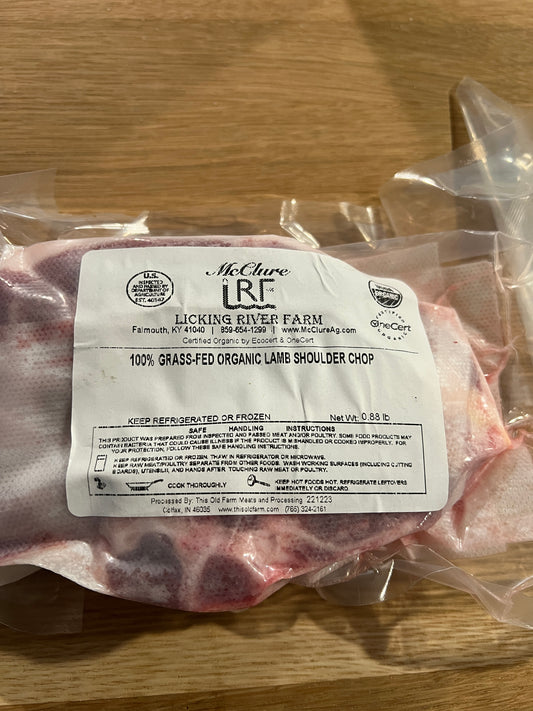 Organic Lamb Shoulder Chops