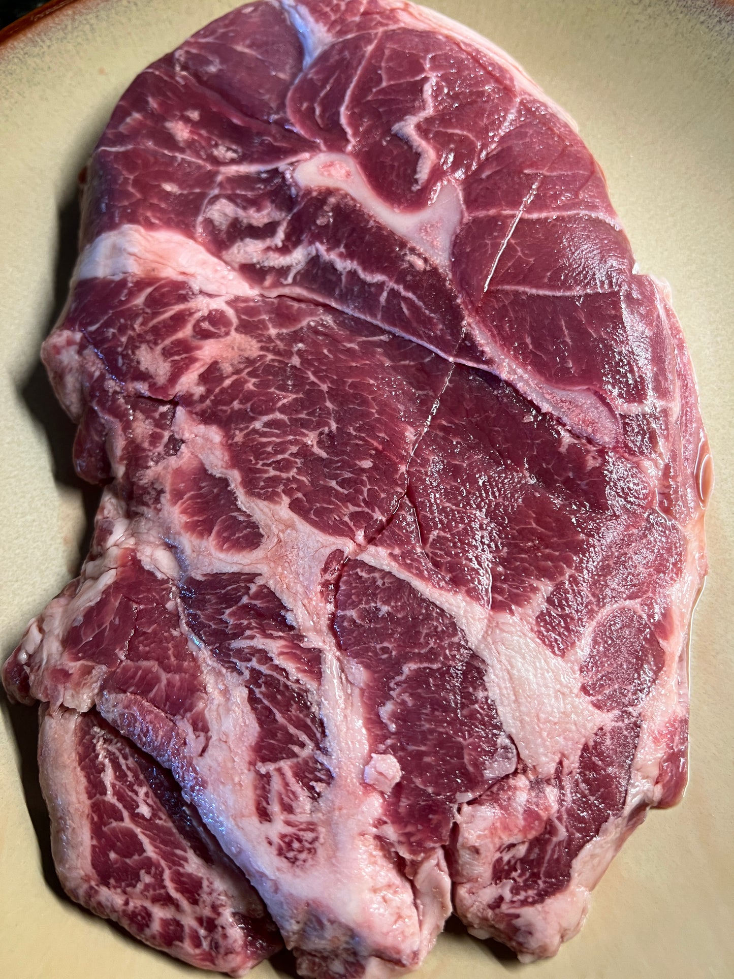 Organic Mangalista Gourmet Pastured Shoulder Steak