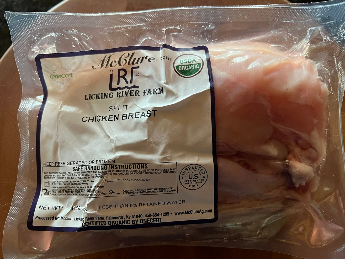 Organic Split Chicken Breast