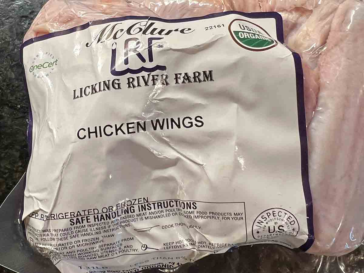 Organic Chicken Wings